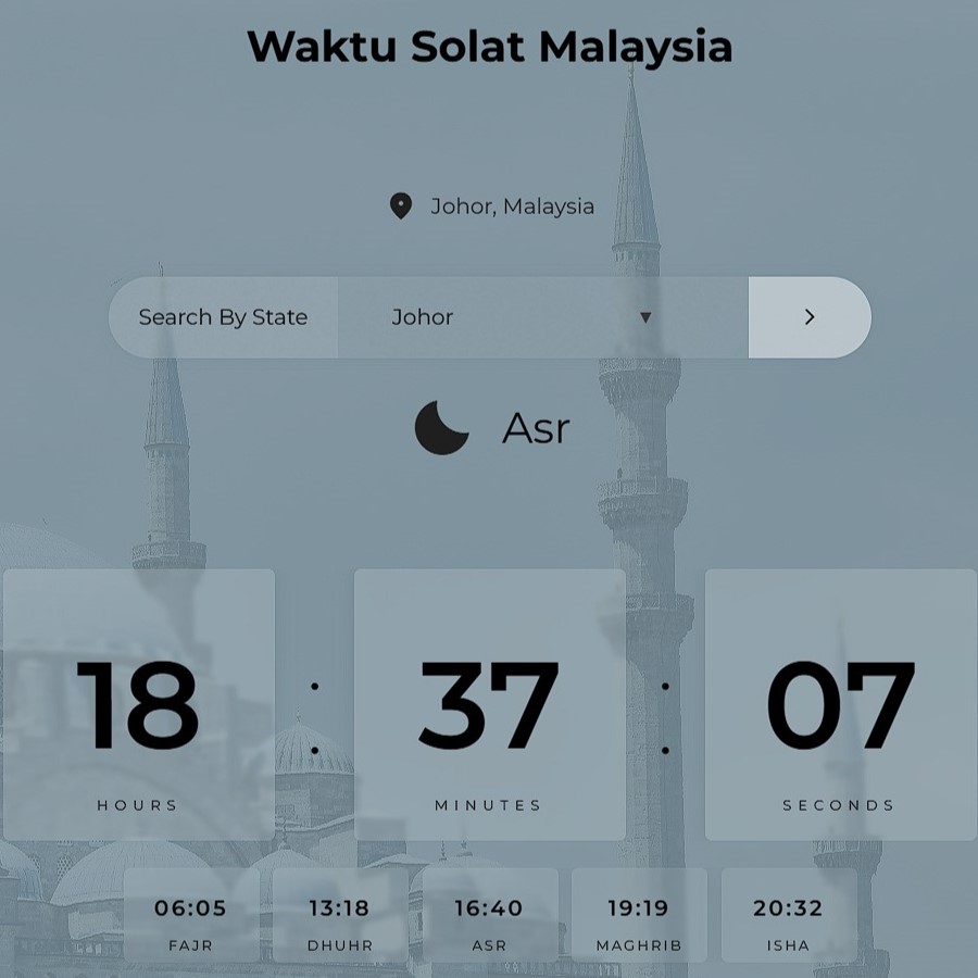 Waktu Solat Malaysia